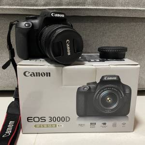 Canon EOS3000D 單反相機連鏡頭