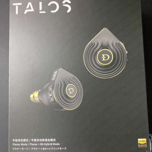 DUNU 達音科 Talos 平板混合雙模式入耳式耳機