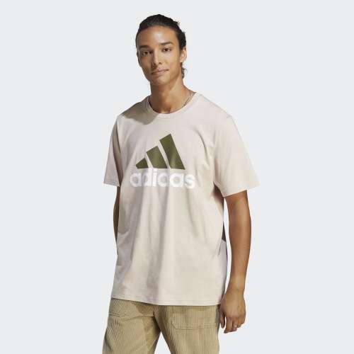 ADIDAS ESSENTIALS 單面汗布 T 恤（大型標誌）SIZE A/XL