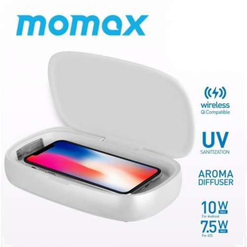 Momax wireless charger + UV Sanitizer 無線充電器