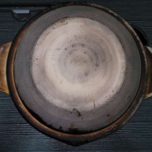 日本陶瓷 砂煲 煮鍋 花卉圖案印花 餐具器 Floral Graphic Print Ceramic Porcelain...