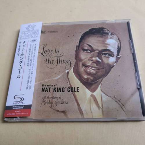SHm-CD NAT KING COLE / LOVE IS THE THING 日本版