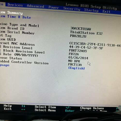 Lenovo ThinkStation E32 SFF