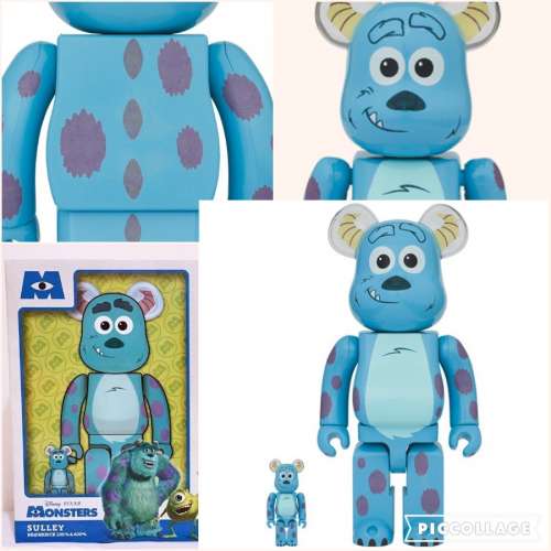 Medicom Bearbrick Disney 400% + 100%/herocross怪獸公司豪華套裝/Funko阿拉丁,茉...