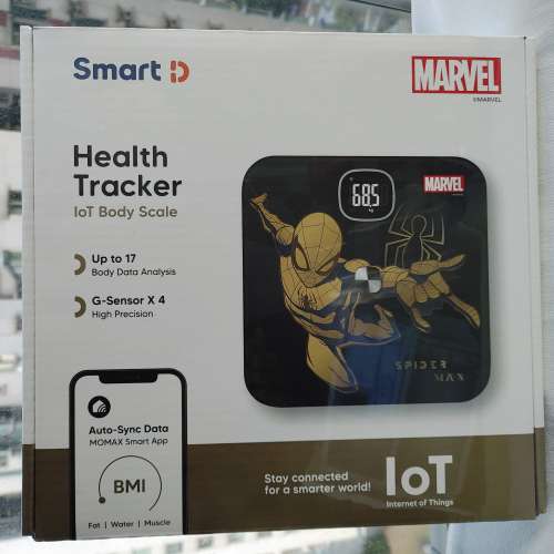 全新 Smart D Health Tracker IoT 智能體脂磅 (蜘蛛俠款)