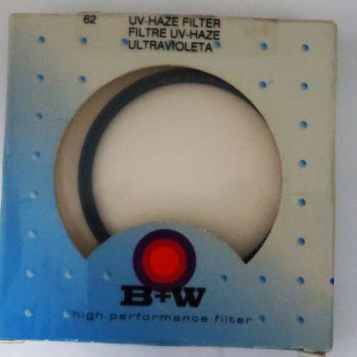 B+W 62mm UV HAZE MRC NANO