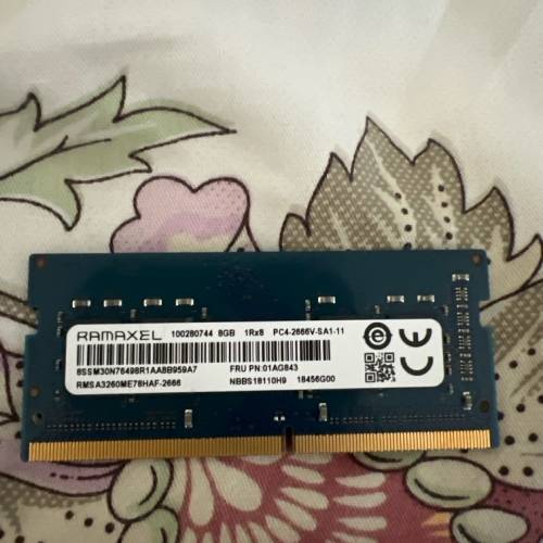 Ramaxel ddr4 8gb ram 手提電腦notebook用