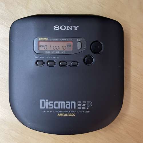 sony d-335 discman walkman cd player 全正常，用2粒