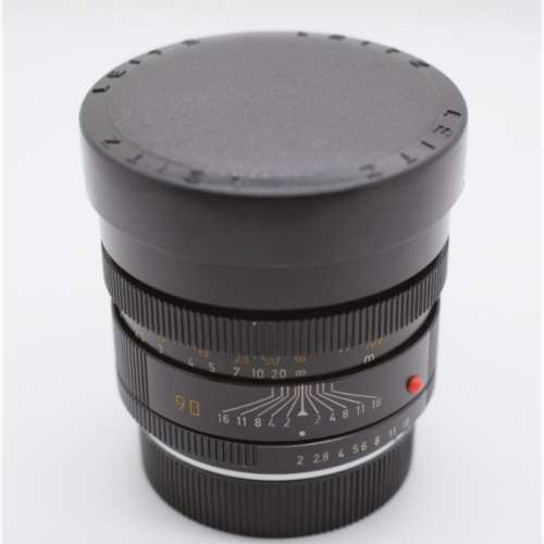 Leica summicron-R 90mm f/2 (E55第二版後期大頭九人像鏡) - 二手或全新手動對焦鏡頭, 攝影產品 ...