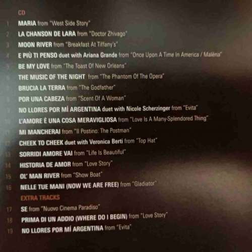 Andrea Bocelli - Cinema (Deluxe Edition) CD+DVD