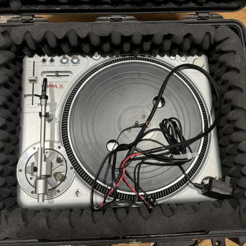 Vestax PDX-2000 MKII Turntable with case & stylus & slipmat