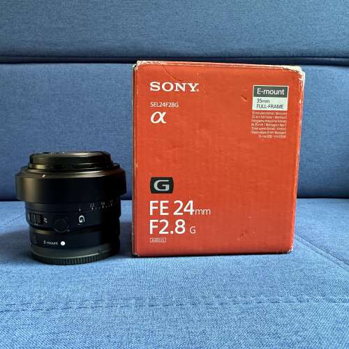 Sony 24 mm f2.8 G Len for A7 A9 ZVE1