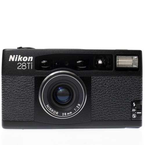 Nikon 28Ti Black Point & Shoot 35mm Film camera