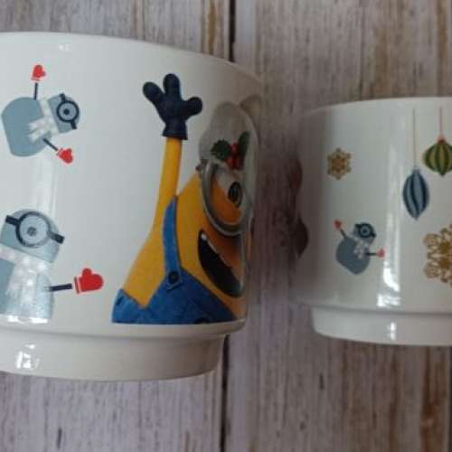 全新 迷你兵團 小黃人 聖誕節 陶瓷杯 DESPICABLE ME Minions Mug