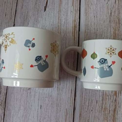 全新 迷你兵團 小黃人 聖誕節 陶瓷杯 DESPICABLE ME Minions Mug