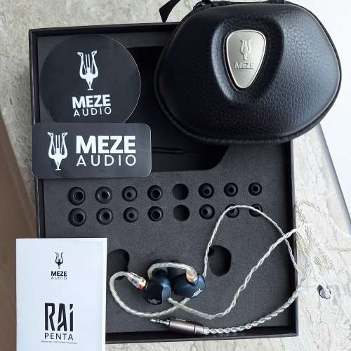 Meze Rai Penta 有盒，只跟原廠 2.5mm 升級線