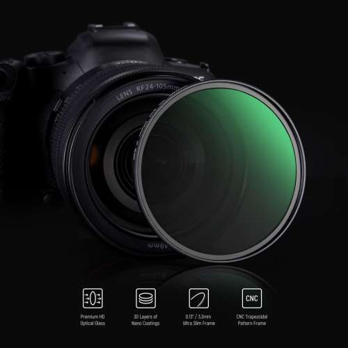 NEEWER Black Diffusion 1/4 Filter Mist Dreamy Cinematic Effect Filter 黑柔濾鏡