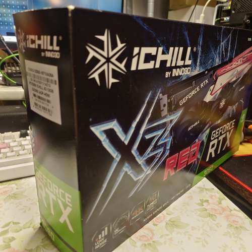 inno ichill 超級冰龍RTX3060 LHR 12G 全新 有保養