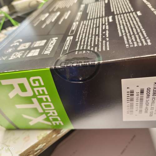 inno ichill 超級冰龍RTX3060 LHR 12G 全新 有保養