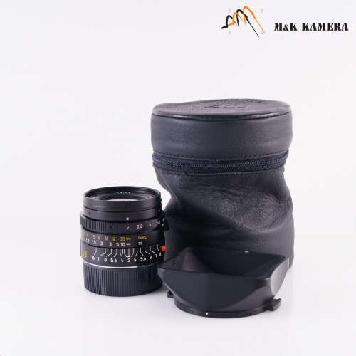 大光圈廣角鏡Leica Summicron-M 28mm F/2.0 ASPH Black Lens Yr.2001 Germany 1160...