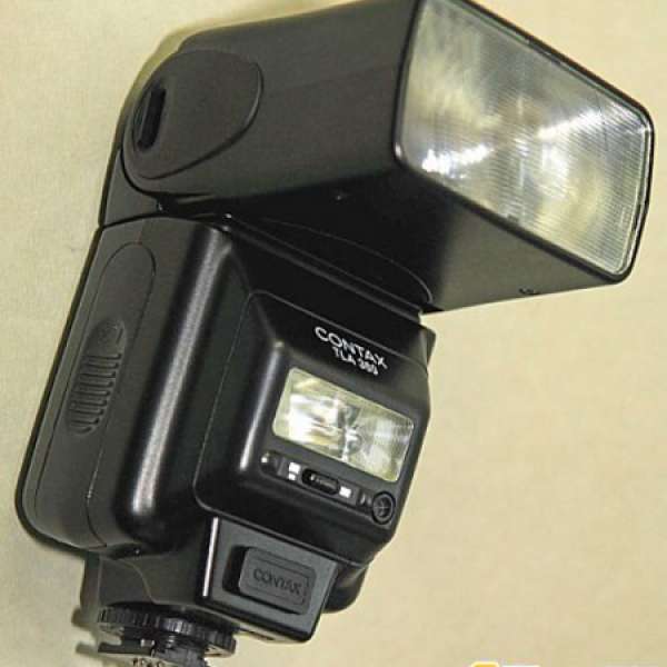 Japan made Contax TLA-360 子母燈 Electronic Flash w/case +  Manual