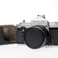 Konica Auto-Reflex 35mm SLR camera Hexanon AR 50mm F/1.7 lens