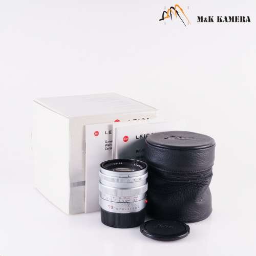 齊包裝銀色Leica Summilux-M 50mm F/1.4 Pre-A Silver 11856 Boxed 11856 #69917