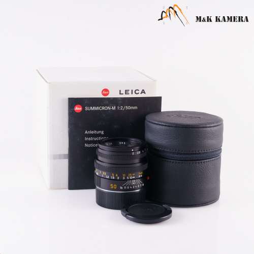 新手精選Leica Summicron-M 50mm F/2.0 Ver.V Black 11826 Boxed 11826 #69919