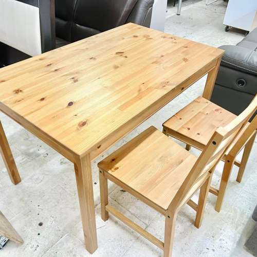 ✨包送貨)) 💕 木色系 簡約 - 餐枱 // 飯枱 // 飯台 // 餐台💕 連 2 椅