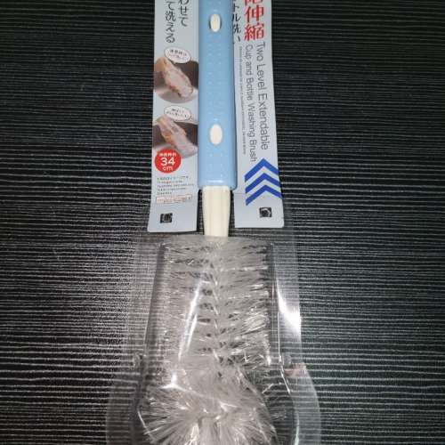 DAISO 日本制造 兩級 可伸縮 洗杯刷 洗瓶刷 Two Level Extendable Cup and Bottle ...