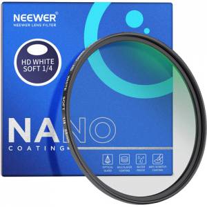 Neewer Soft White Diffusion 1/4 Filter 白柔濾鏡 (49mm - 82mm)