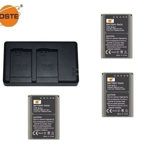 DSTE BLN-1 Fully Decoded Info-Lithium-Ion Battery Pack Battery With Charger