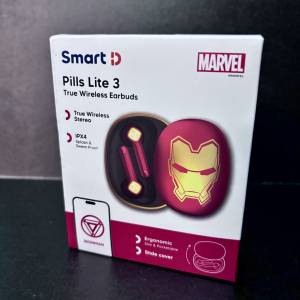 MOMAX Smart D Pills Lite 3真無線耳機 iron man 鐵甲奇俠 入耳式耳機 #GIFT#MO#2024