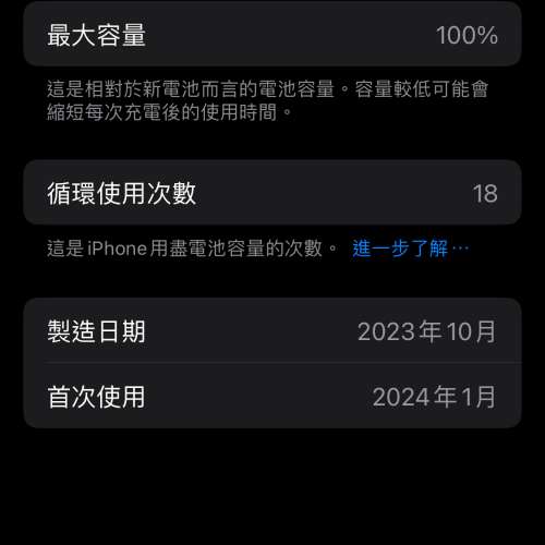 iPhone 15 Pro Max 256GB 黑色 99.9% New 無花無崩，有單有保有盒齊配件