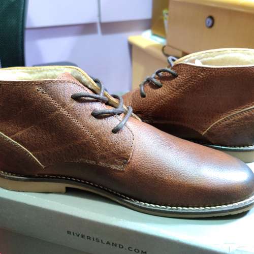 ““ 全新 ”” River Island (NEW) Bandit Boots, Brown, UK 7, EU 41