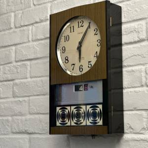 出售1960/70 年代日本 SEIKO SONOLA TRANSISTOR 電池機械混合式鐘一個，定時響鐘，...