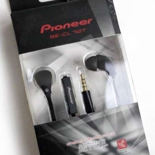 Pioneer 先锋 SE-CL70T (線控耳機 3.5 mm插口 手機通用) （💥港鐵站面交/郵寄👍)