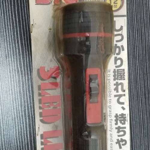 Daiso Japan 手電筒 不含電池 使用2節 D Size 電池 旅行 移民 Flashlight Torch Ba...