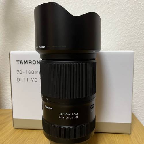 Tamron 70-180mm f2.8 G2 e-mount 7年保養