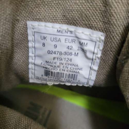 全新 PALLADIUM 男裝兩穿高筒靴 UK8