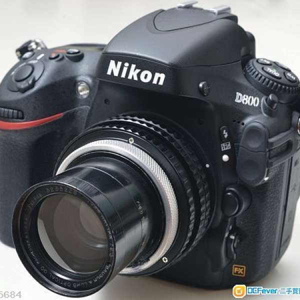 Bausch & Lomb BALTAR 75mm T2.3（改Nikon）美國白鏡皇 35mm大電影鏡Canon 大機 SO...