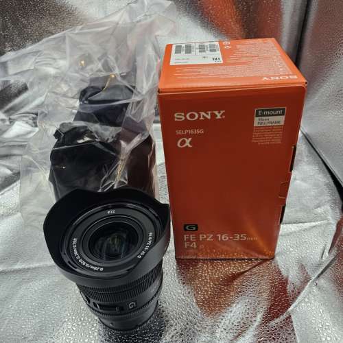 Sony FE PZ 16-35 F4 G 廣角大光圈電動變焦鏡頭 1635 4 適合a7c a7c2 a7cr a7r5 a7...