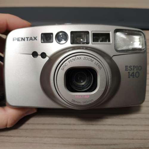 Pentax Espio 140 新淨中古菲林相機 傻瓜機 菲林機 38-140mm 底片相機 旅行便攝相...