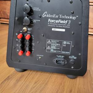 美國Goldenear forcefield 3超底音