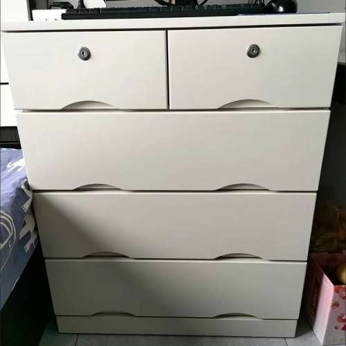 清倉！五斗櫃實木抽屜櫃臥室收納櫃 颜色很多