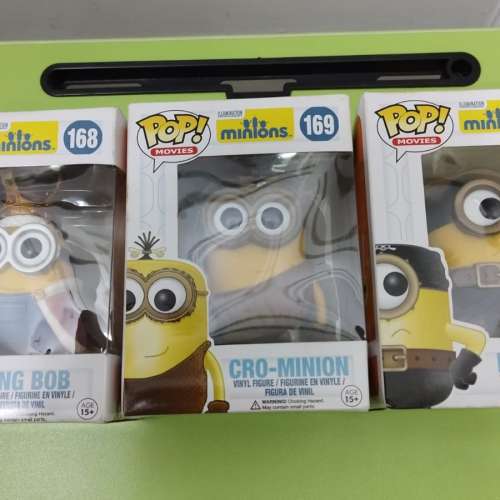 全新迷你兵團車內家中公仔模型minions king bob cro minions eye matie car figure...