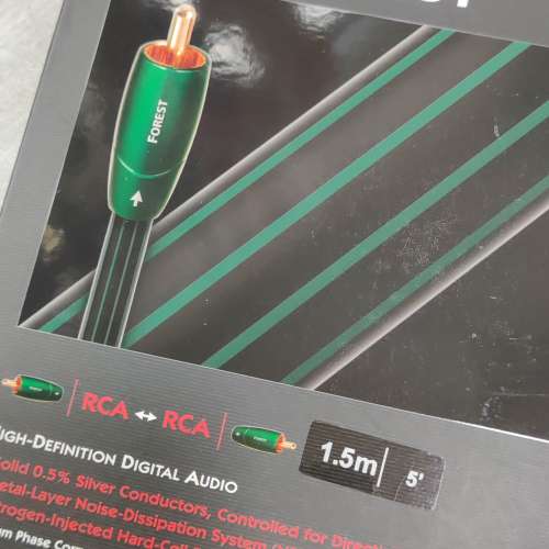 Audioquest forest digital 同軸線（1.5米）