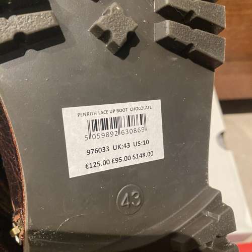 全新 真皮 皮靴 new leather shoes boots