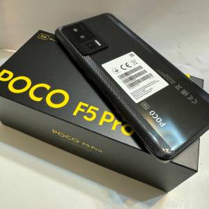 POCO F5 Pro Black 高配12G+512G 香港行貨 99%新 豐澤單有保，只有盒和套同單據，機...