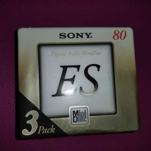 Sony MD ES 80 3 disc pack